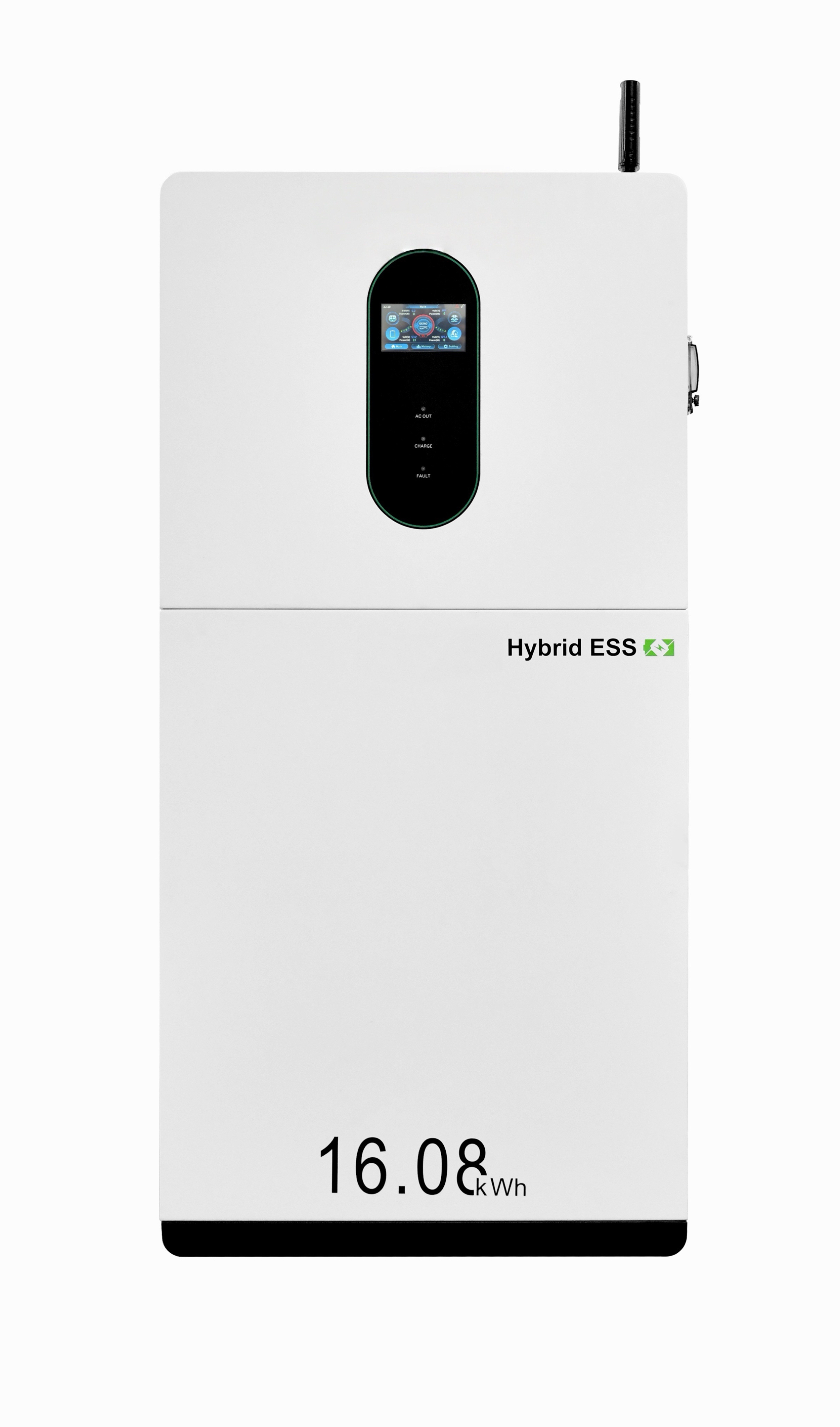 5.12kWh all-in-one hybrid inverter energy storage system for residential solar