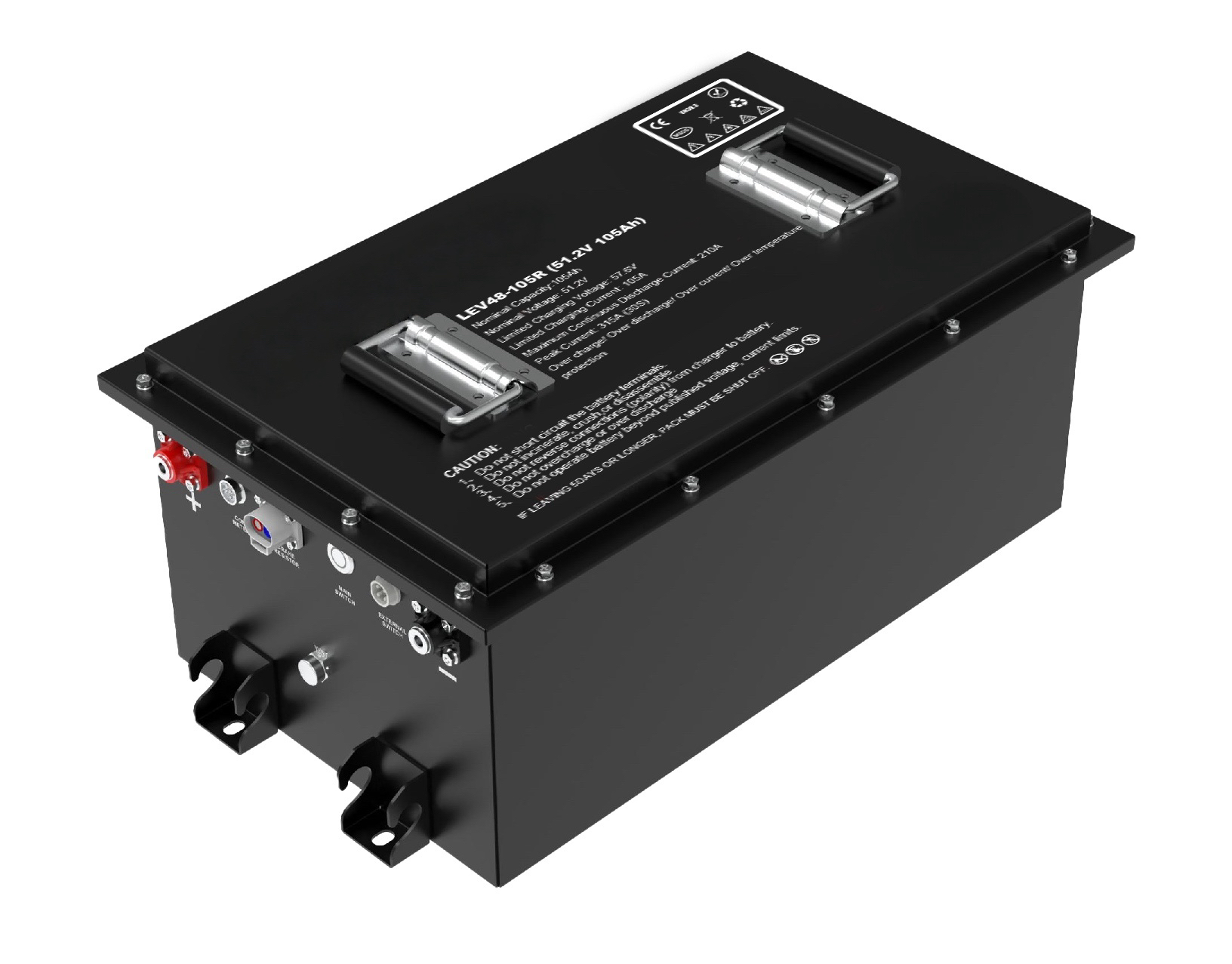 Golf cart lithium battery