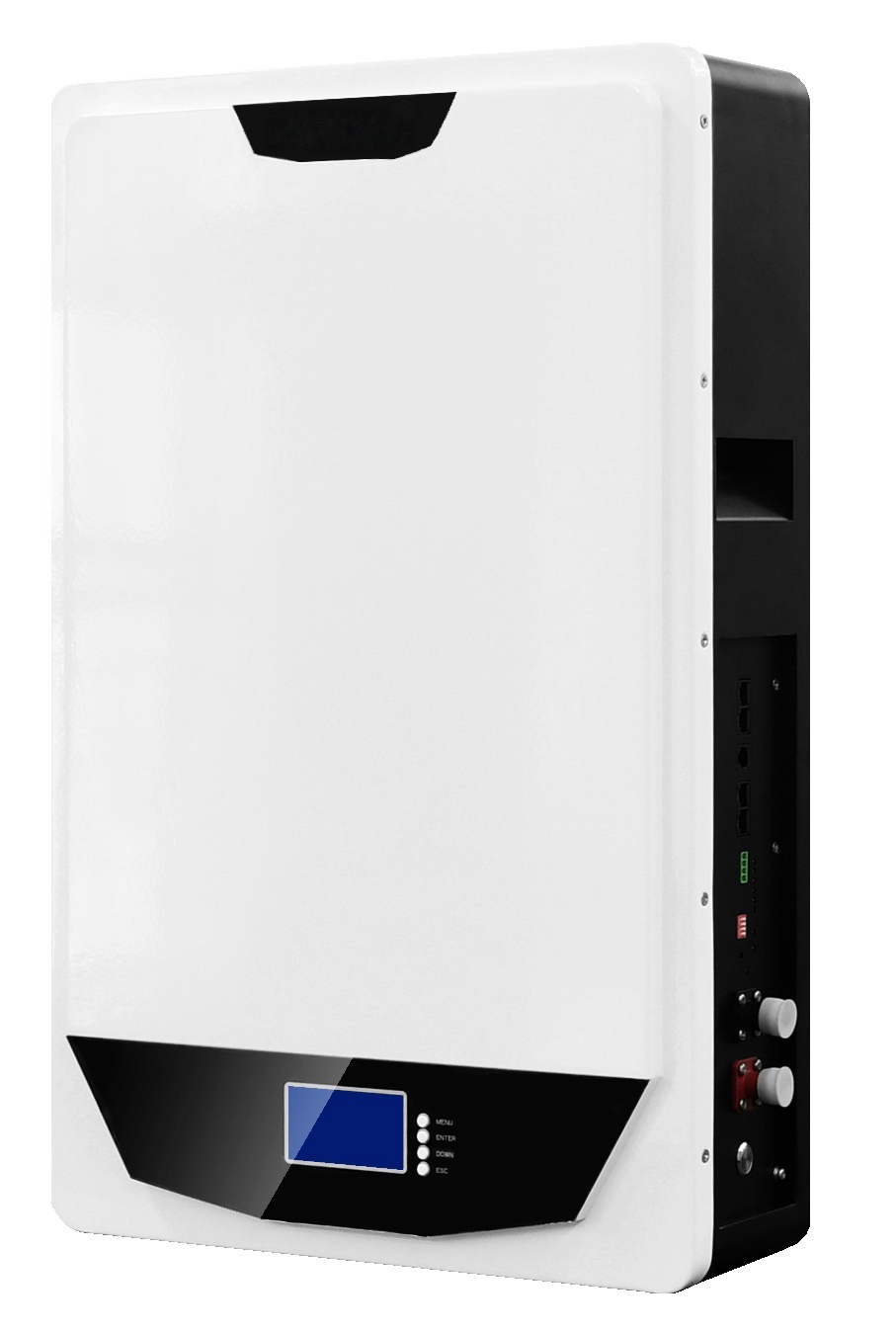 Wall-mounted home energy storage